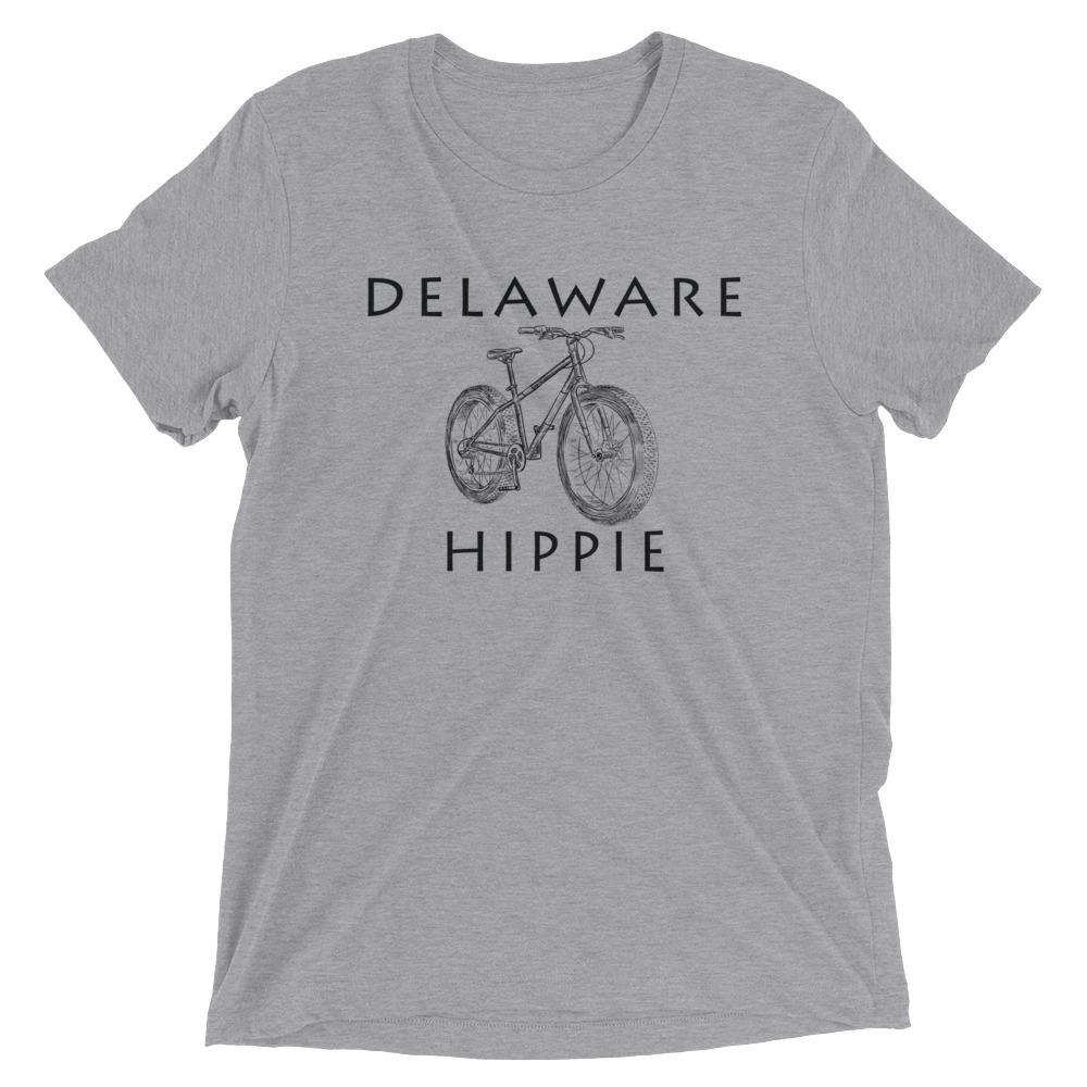Delaware Bike Hippie™ Unisex Tri-blend T-Shirt