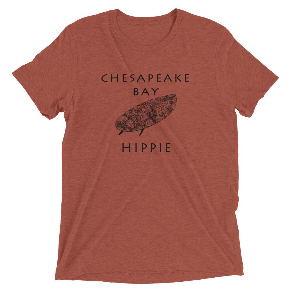 Chesapeake Bay Surf Hippie™ Unisex Tri-blend T-Shirt