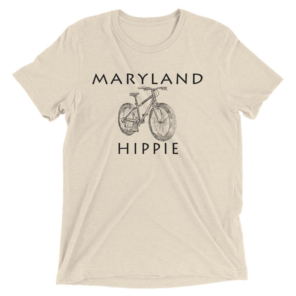 Maryland Bike Hippie™ Unisex Tri-blend T-Shirt