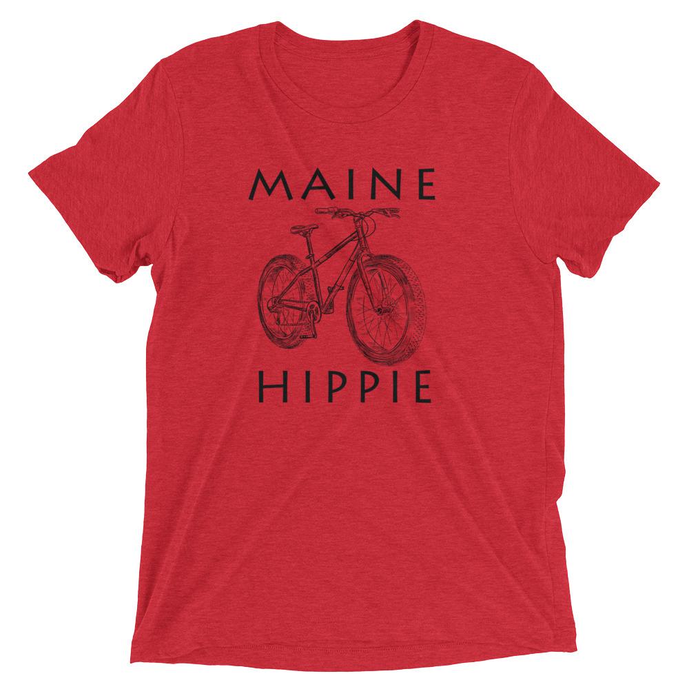 Maine Bike Hippie™ Unisex Tri-blend T-Shirt