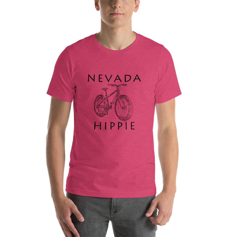 Nevada Bike Hippie Unisex Jersey T-Shirt