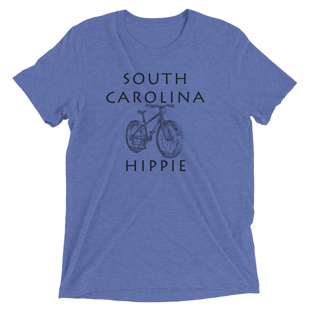 South Carolina Bike Hippie Unisex Tri-blend T-Shirt