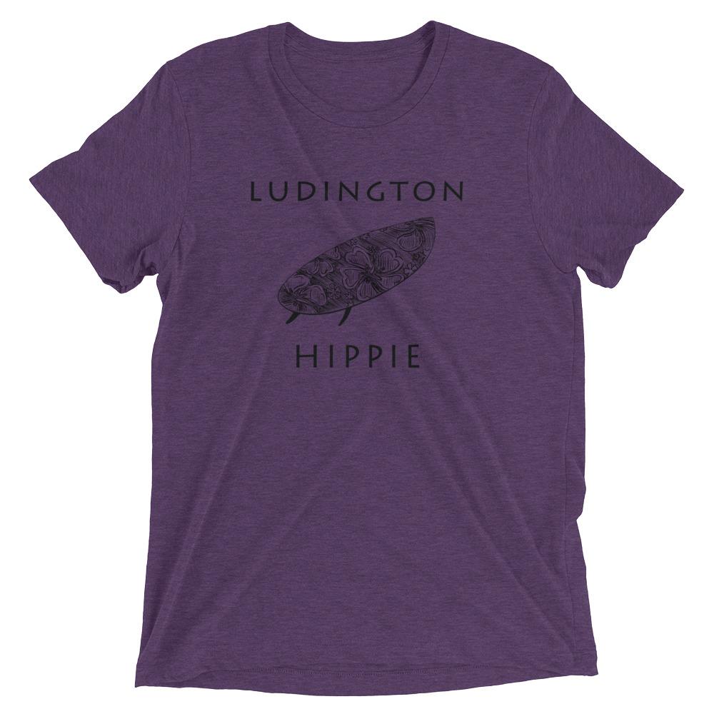 Ludington Surf Hippie™ Unisex Tri-blend T-Shirt