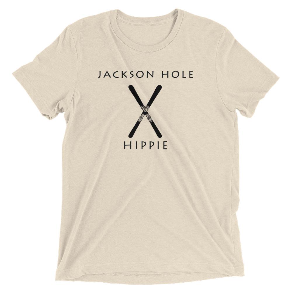 Jackson Hole Ski Hippie Unisex Tri-blend T-Shirt