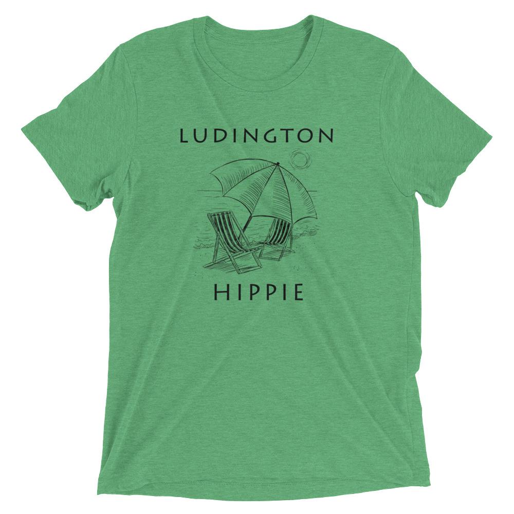 Ludington Beach Hippie™ Unisex tri-blend t-shirt