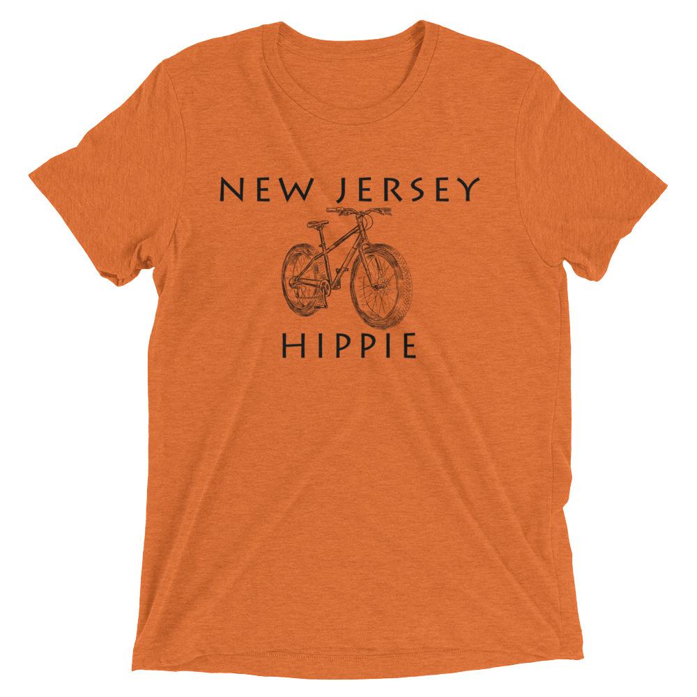 New Jersey Bike Hippie Unisex Tri-blend T-Shirt