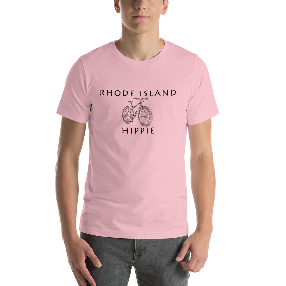Rhode Island Bike Hippie Unisex Jersey T-Shirt