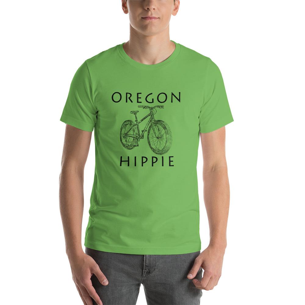 Oregon Bike Hippie Unisex Jersey T-Shirt
