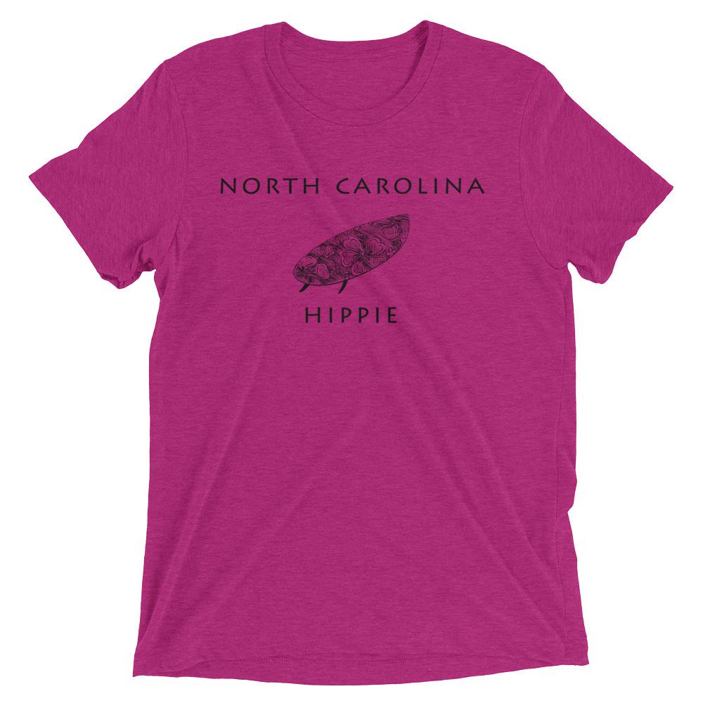 North Carolina Surf Hippie Unisex Tri-blend T-Shirt