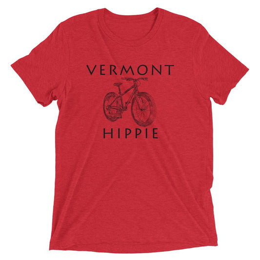 Vermont Bike Hippie Unisex Tri-blend T-Shirt