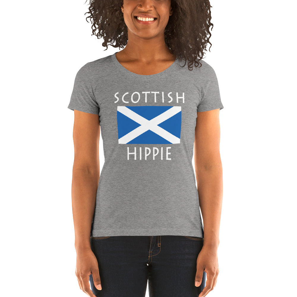 Scottish Hippie™ Women's Tri-blend t-shirt