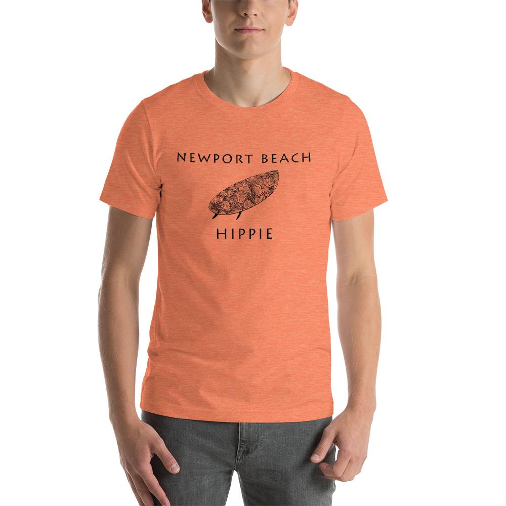 Newport Beach Surf Hippie Unisex Jersey T-Shirt