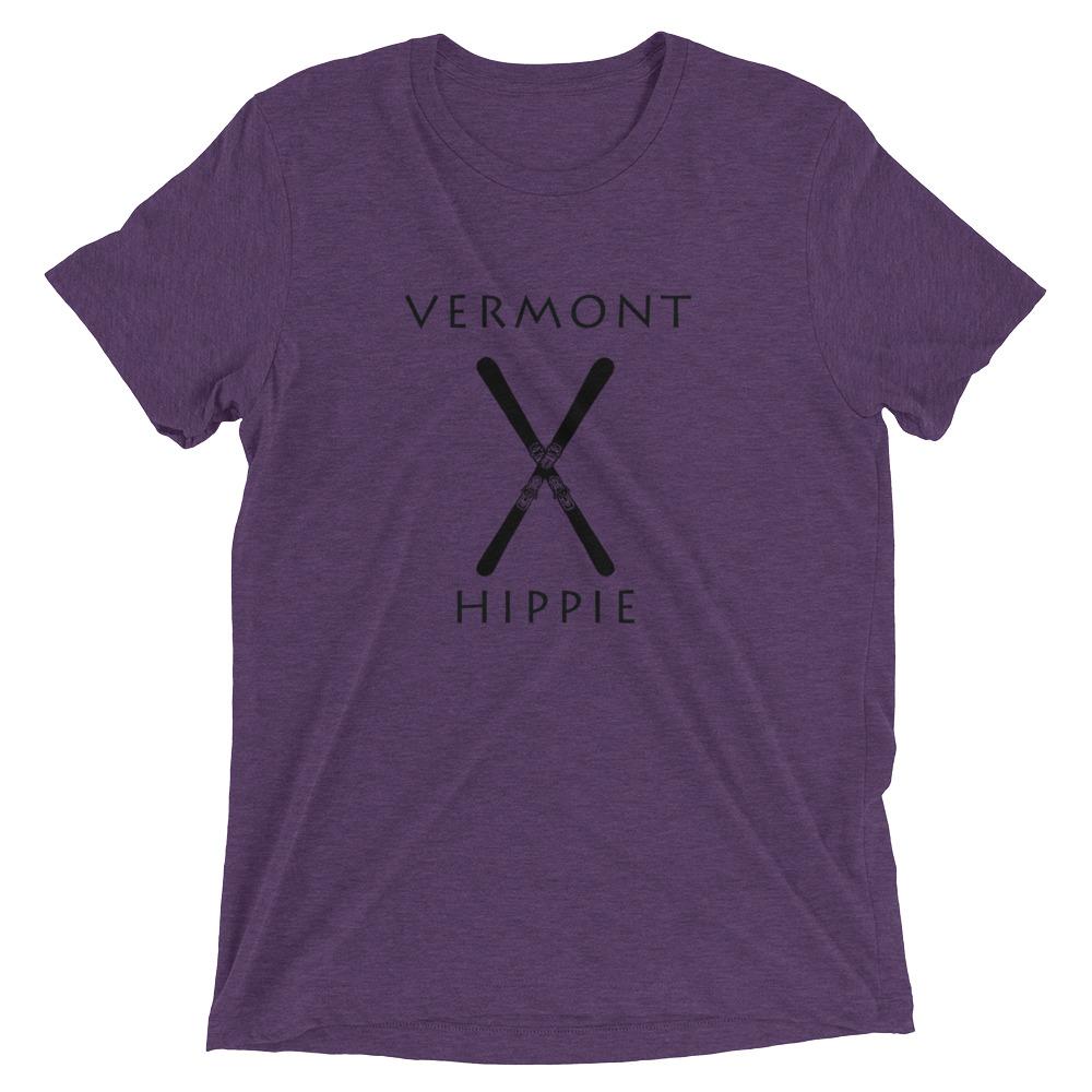 Vermont Ski Hippie Unisex Tri-blend T-Shirt