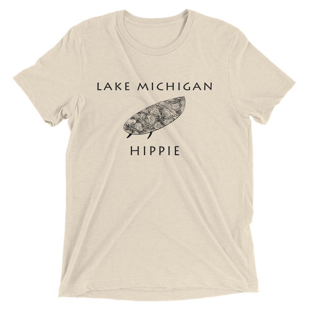 Lake Michigan Surf Hippie™ Unisex Tri-blend T-Shirt