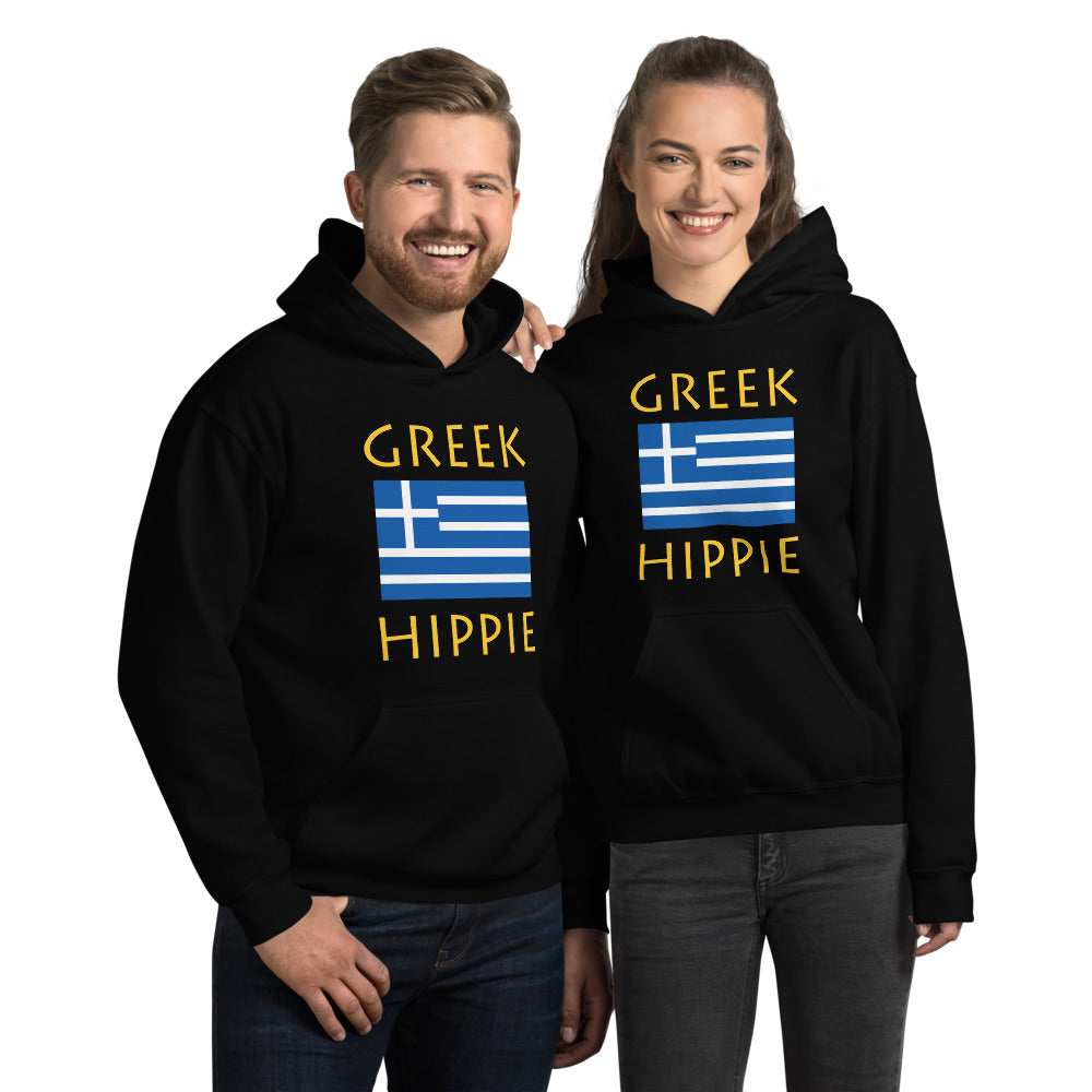 Greek Flag Hippie™ Unisex Hoodie