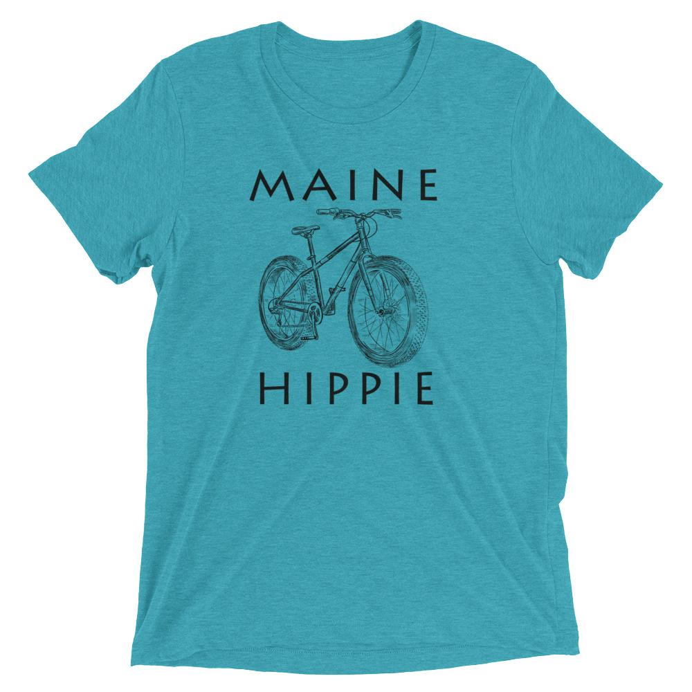 Maine Bike Hippie™ Unisex Tri-blend T-Shirt