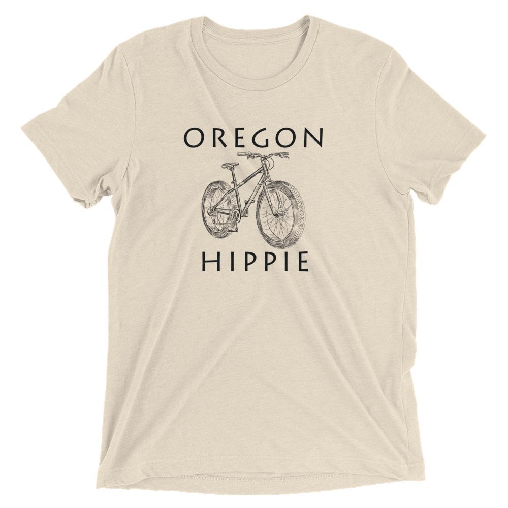Oregon Bike Hippie Unisex Tri-blend T-Shirt