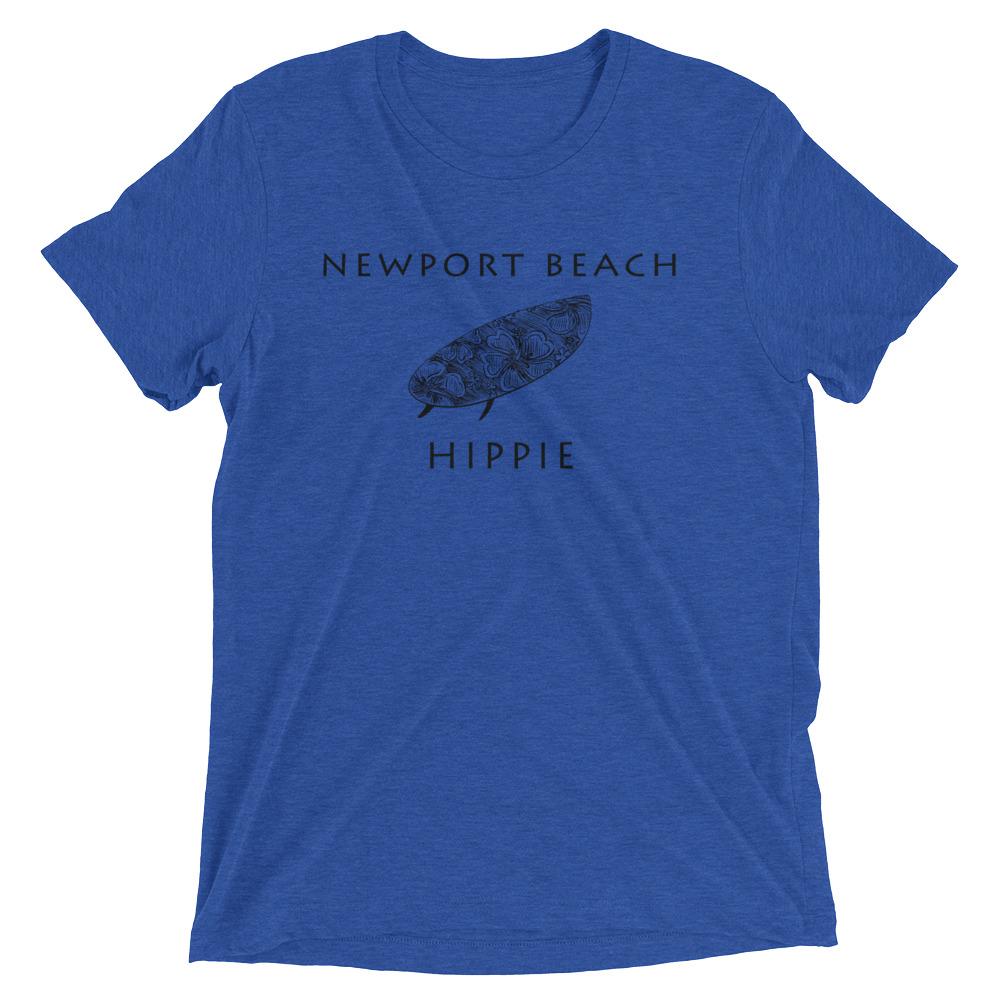 Newport Beach Surf Hippie Unisex Tri-blend T-Shirt