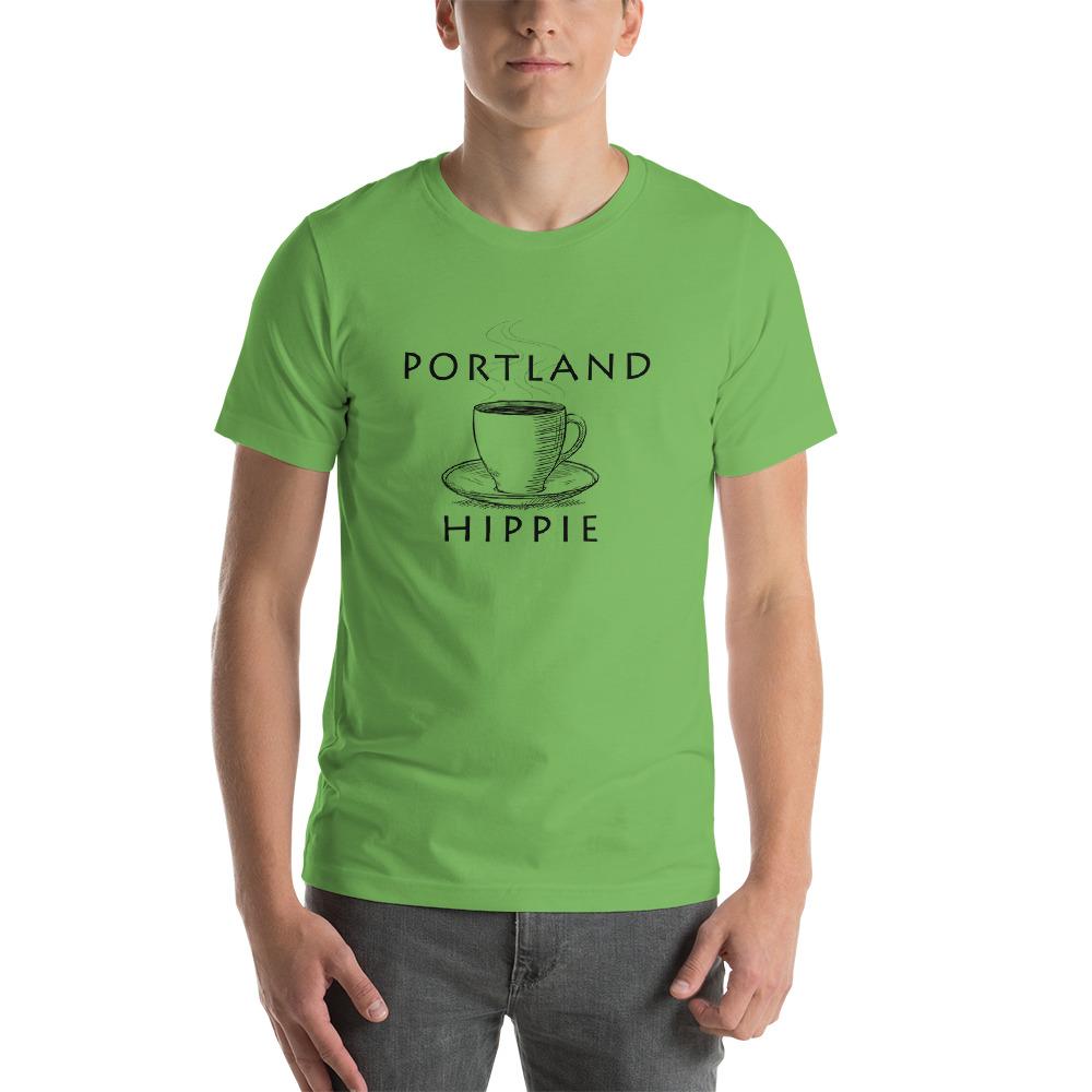 Portland Coffee Hippie Unisex Jersey T-Shirt