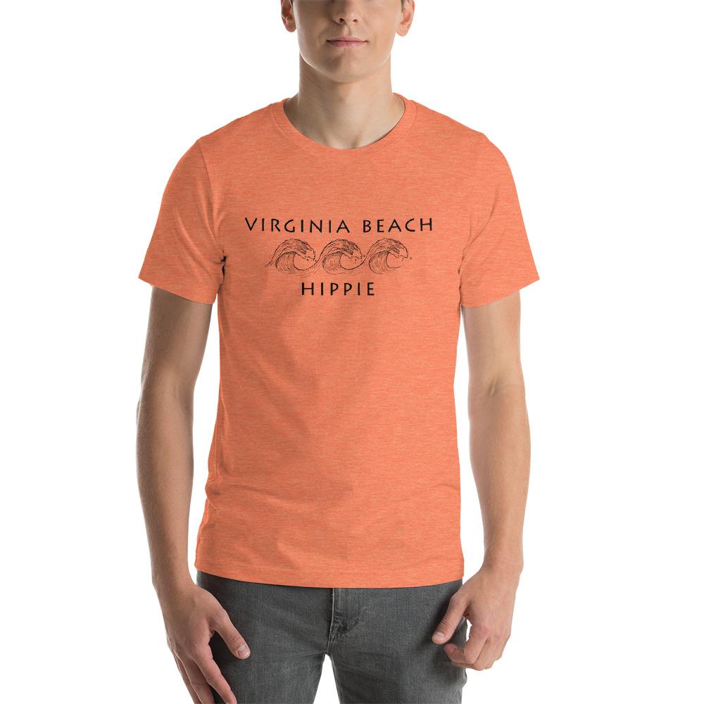 Virginia Beach Ocean Hippie Unisex Jersey T-Shirt