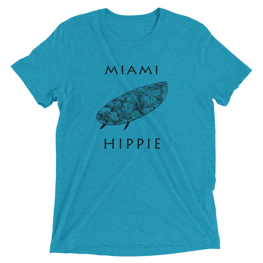 Miami Surf Hippie Unisex Tri-blend T-Shirt