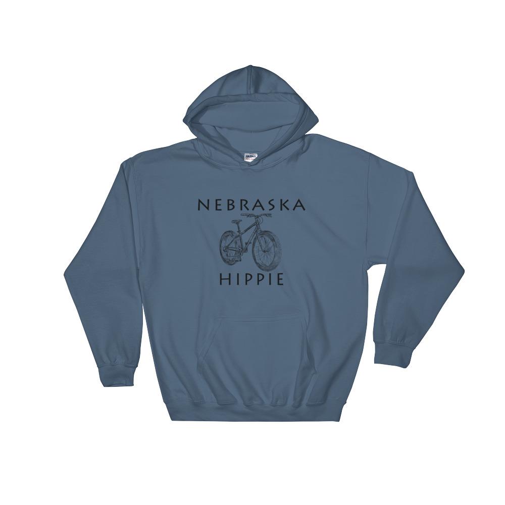 Nebraska Bike Men's Hippie Hoodie