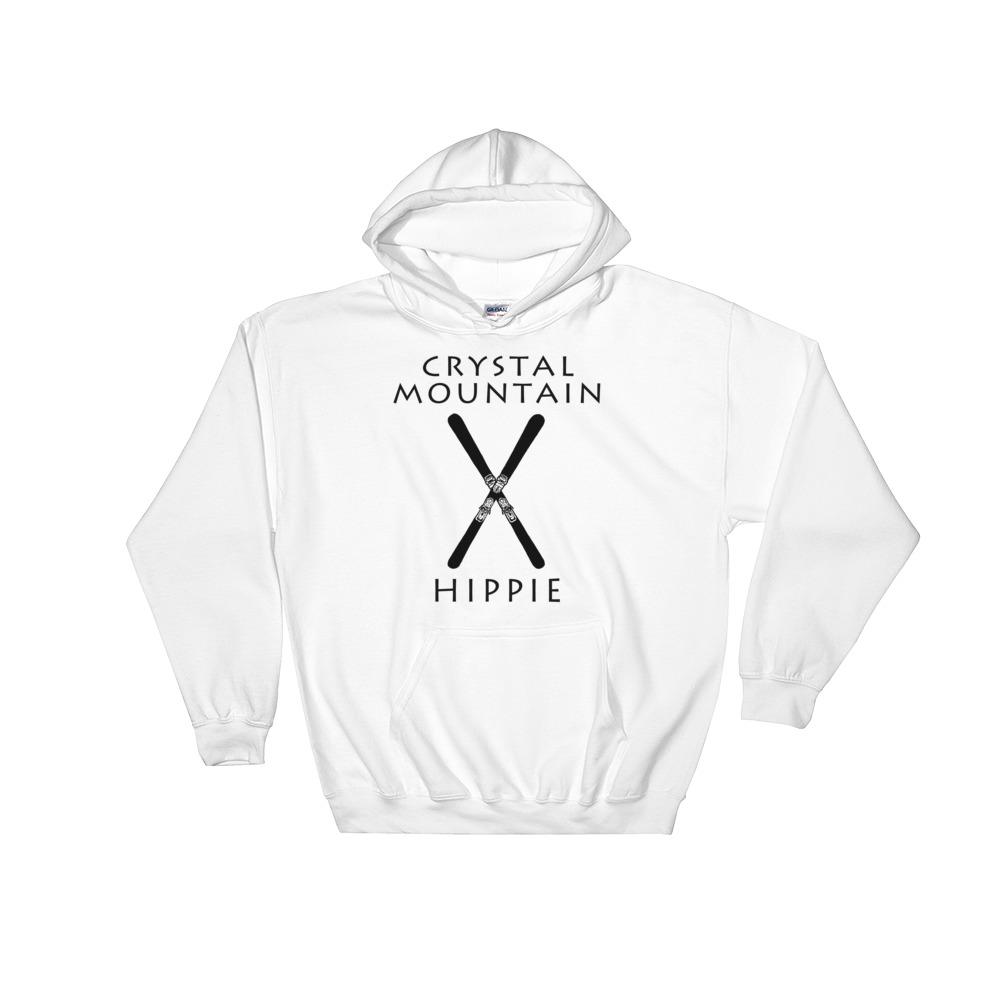 Crystal Mountain Ski Hippie™ Men's Hoodie