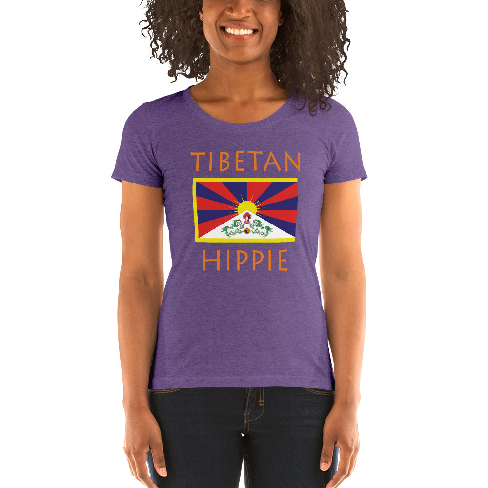 Tibentan Hippie™ Women's Tri-blend t-shirt