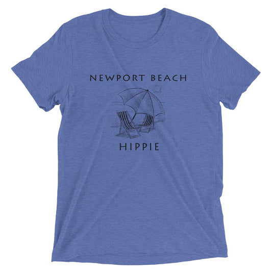 Newport Beach Hippie Unisex tri-blend t-shirt