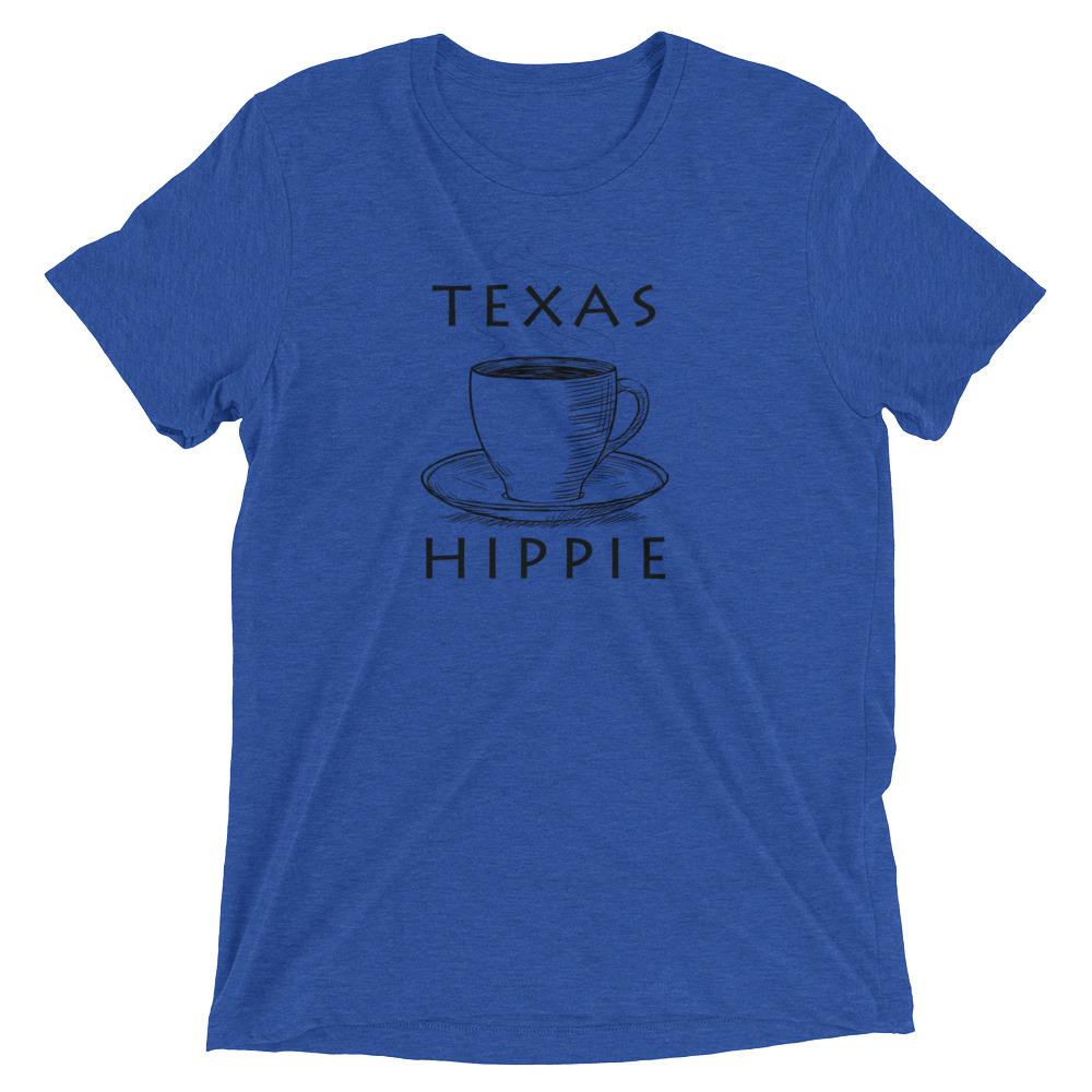 Texas Coffee Hippie Unisex Tri-blend T-Shirt