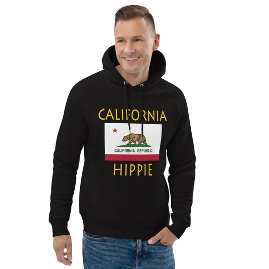 California Flag Hippie™ Unisex ECO-pullover hoodie