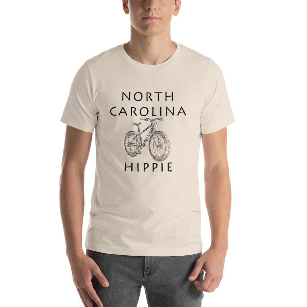 North Carolina Bike Hippie Unisex Jersey T-Shirt