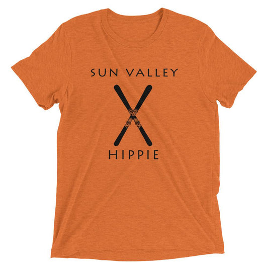 Sun Valley Ski Hippie Unisex Tri-blend T-Shirt