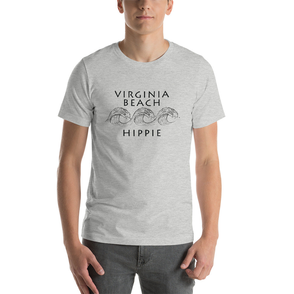 Virginia Beach Ocean Hippie Unisex Jersey T-Shirt