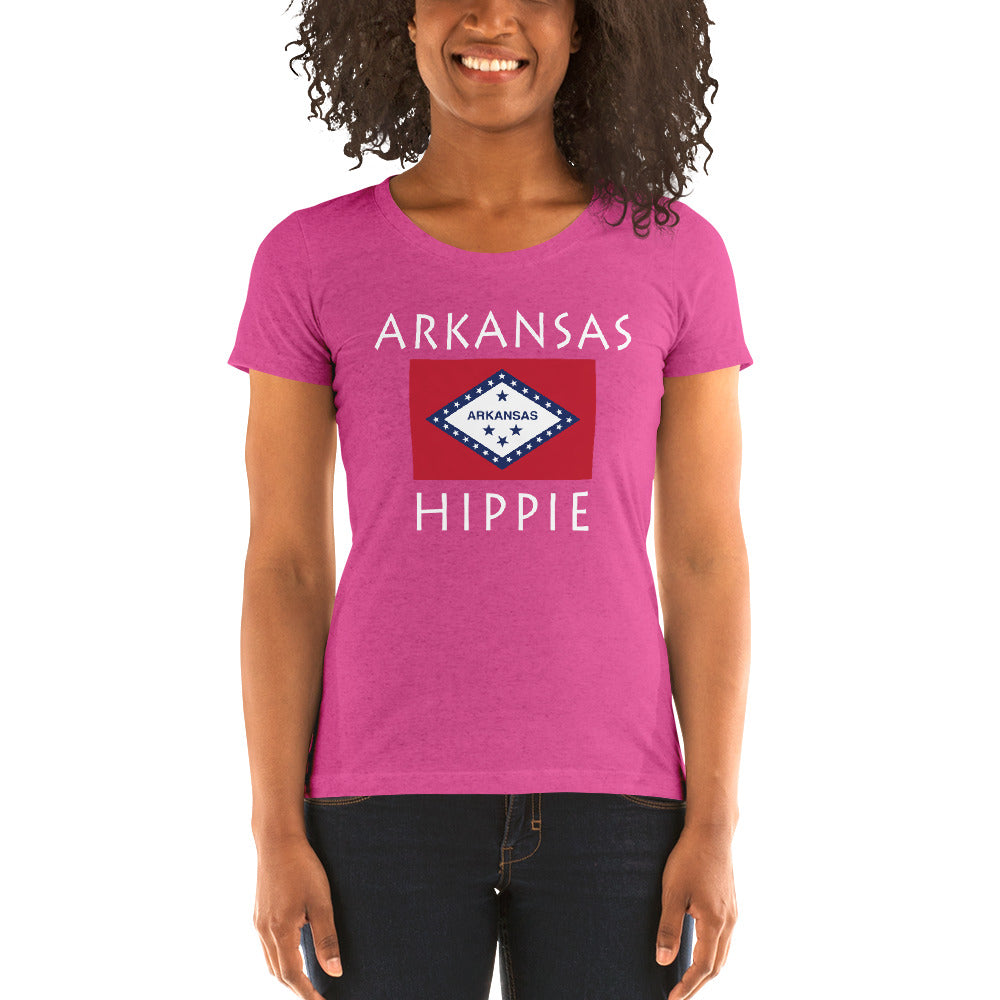 Arkansas Hippie™ Women's Tri-blend t-shirt