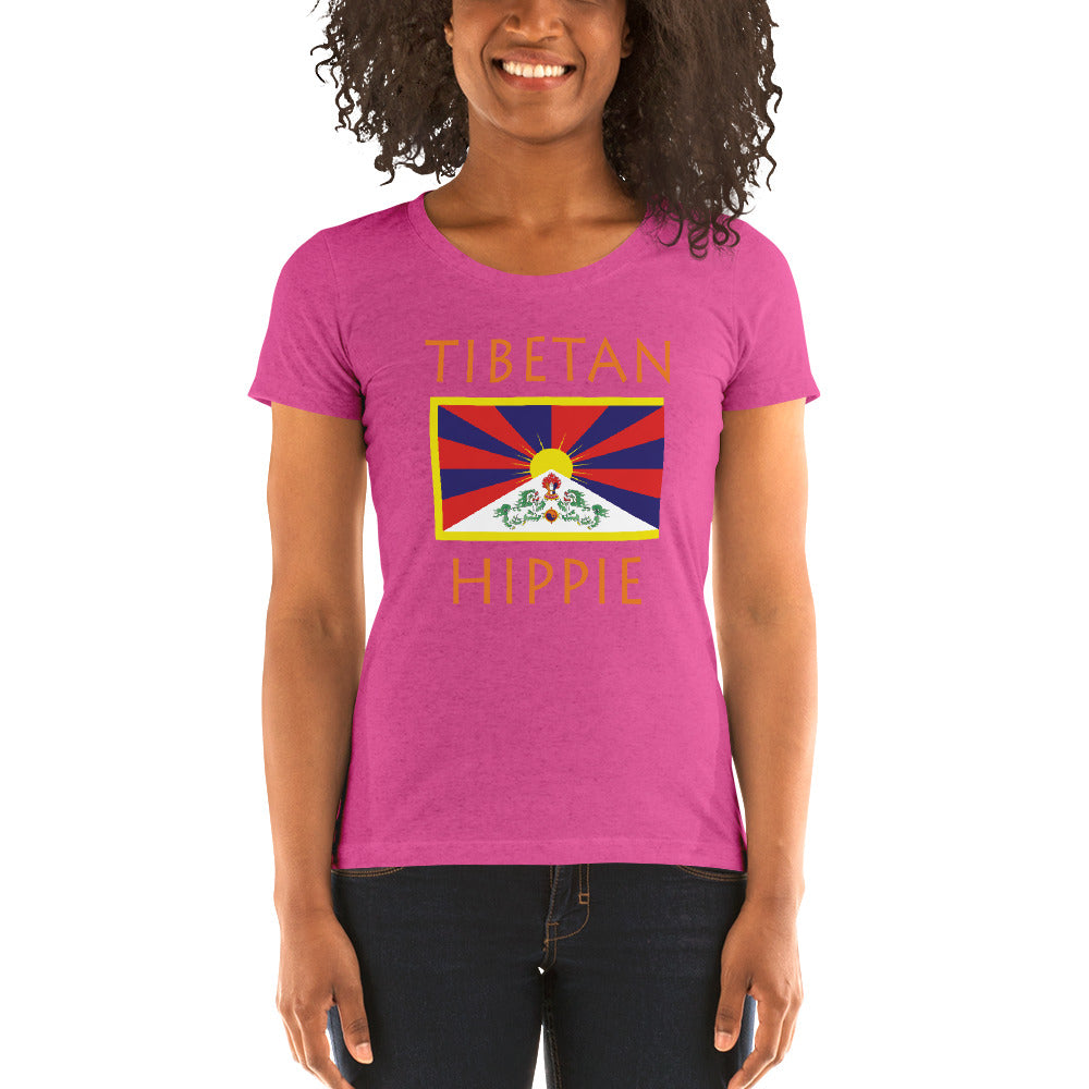 Tibentan Hippie™ Women's Tri-blend t-shirt