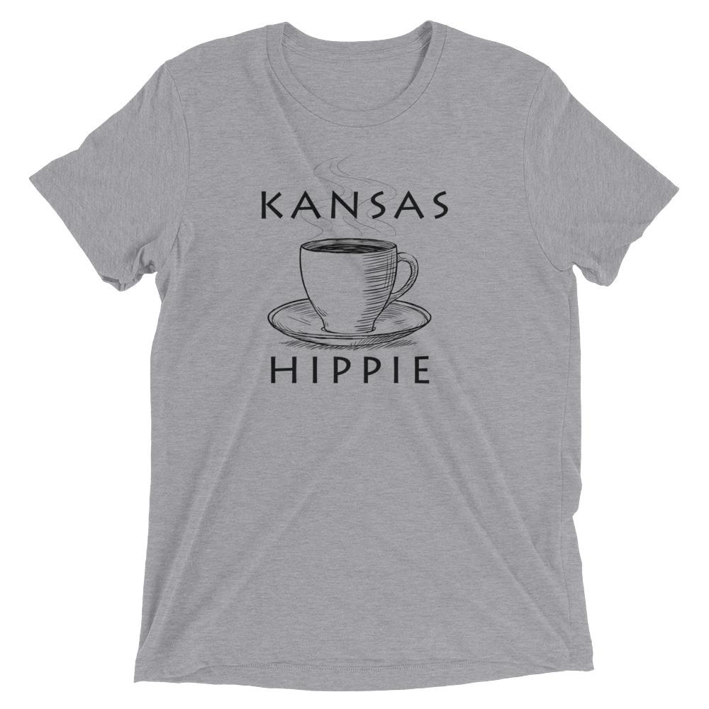 Kansas Coffee Hippie™ Unisex Tri-blend T-Shirt