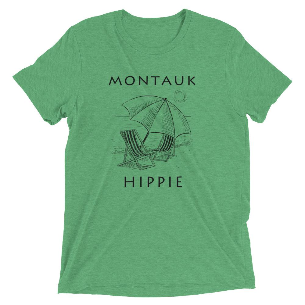Montauk Beach Hippie Unisex tri-blend t-shirt