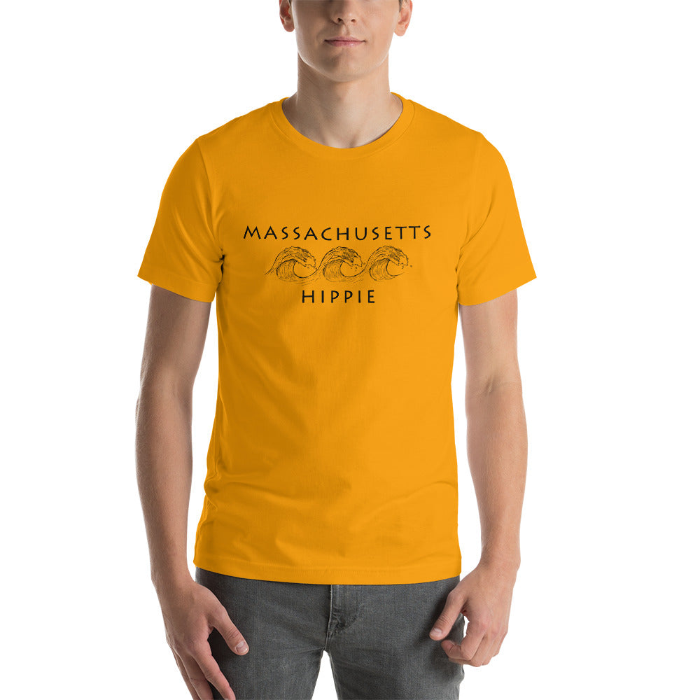 Massachusetts Ocean Hippie Unisex Jersey T-Shirt