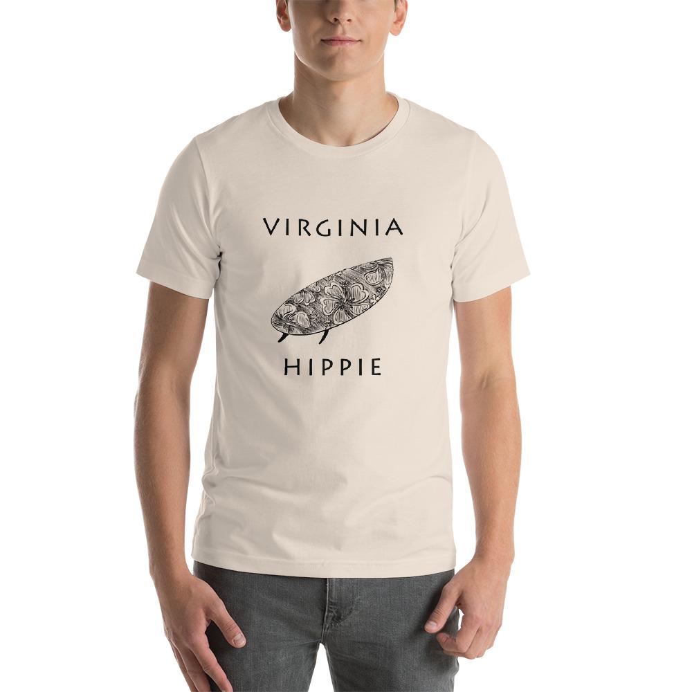 Virginia Surf Hippie Unisex Jersey T-Shirt
