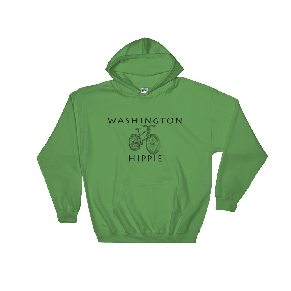 Washington Bike Men's Hippie Hoodie