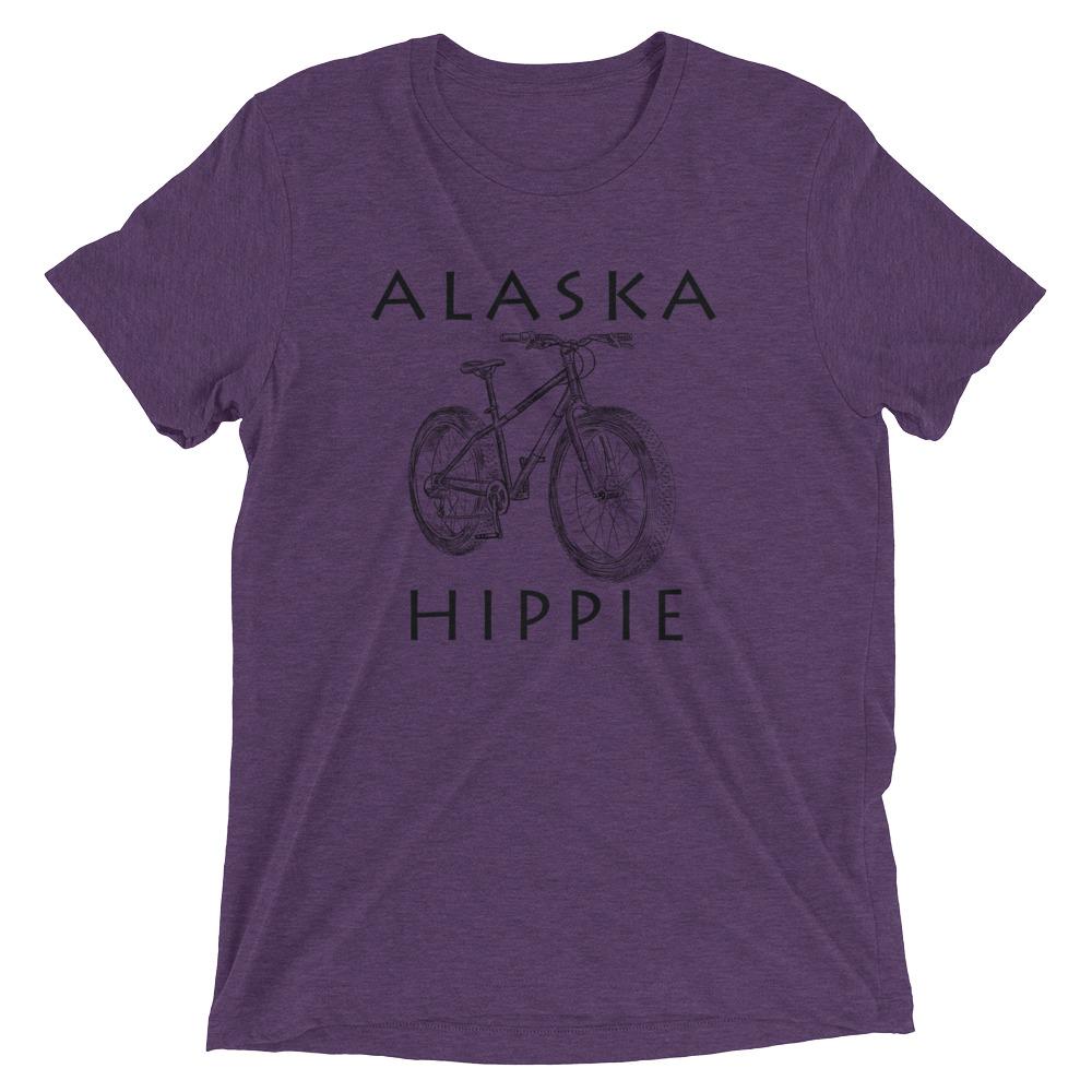 Alaska Bike Hippie™ Unisex Tri-blend T-Shirt