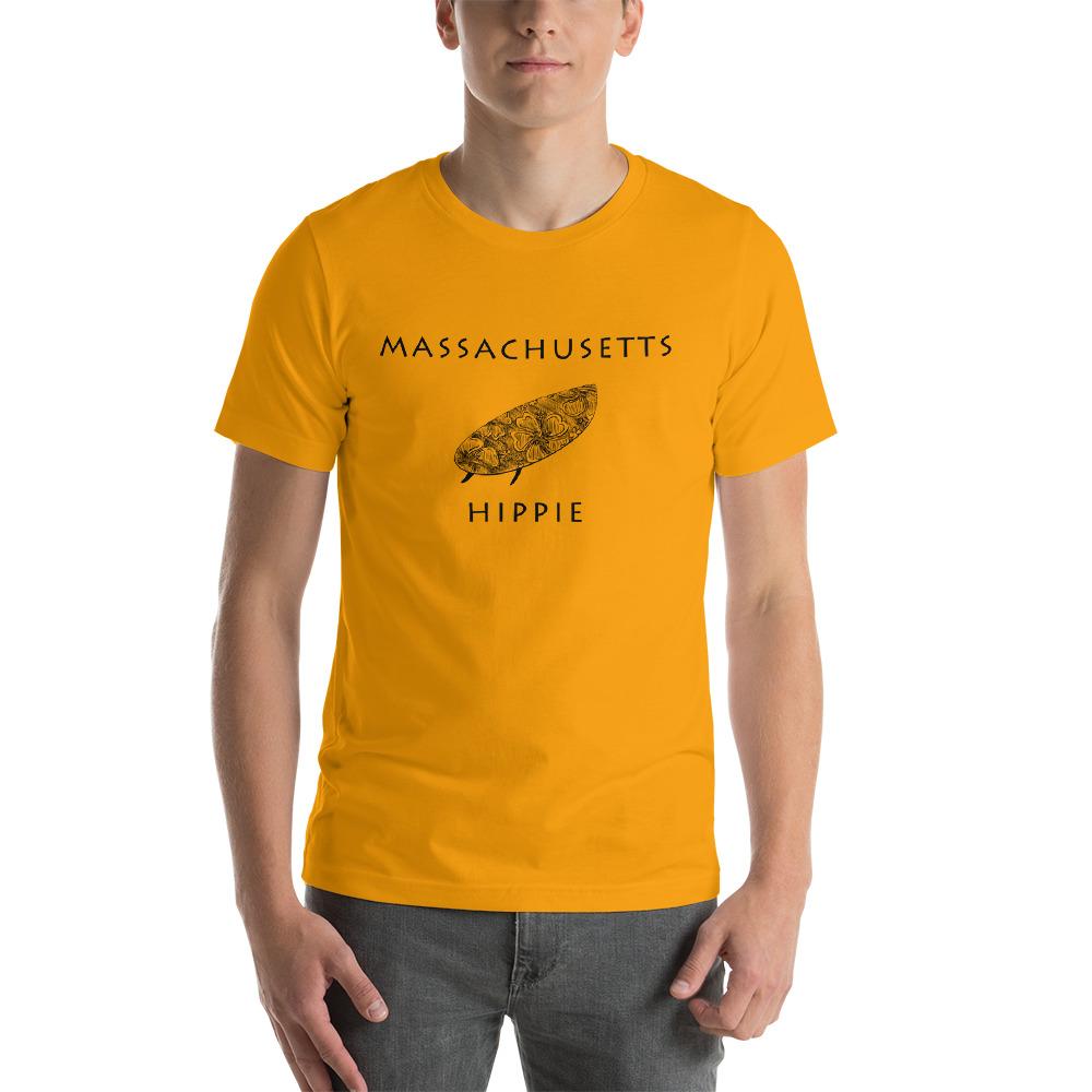 Massachusetts Surf Hippie Unisex Jersey T-Shirt