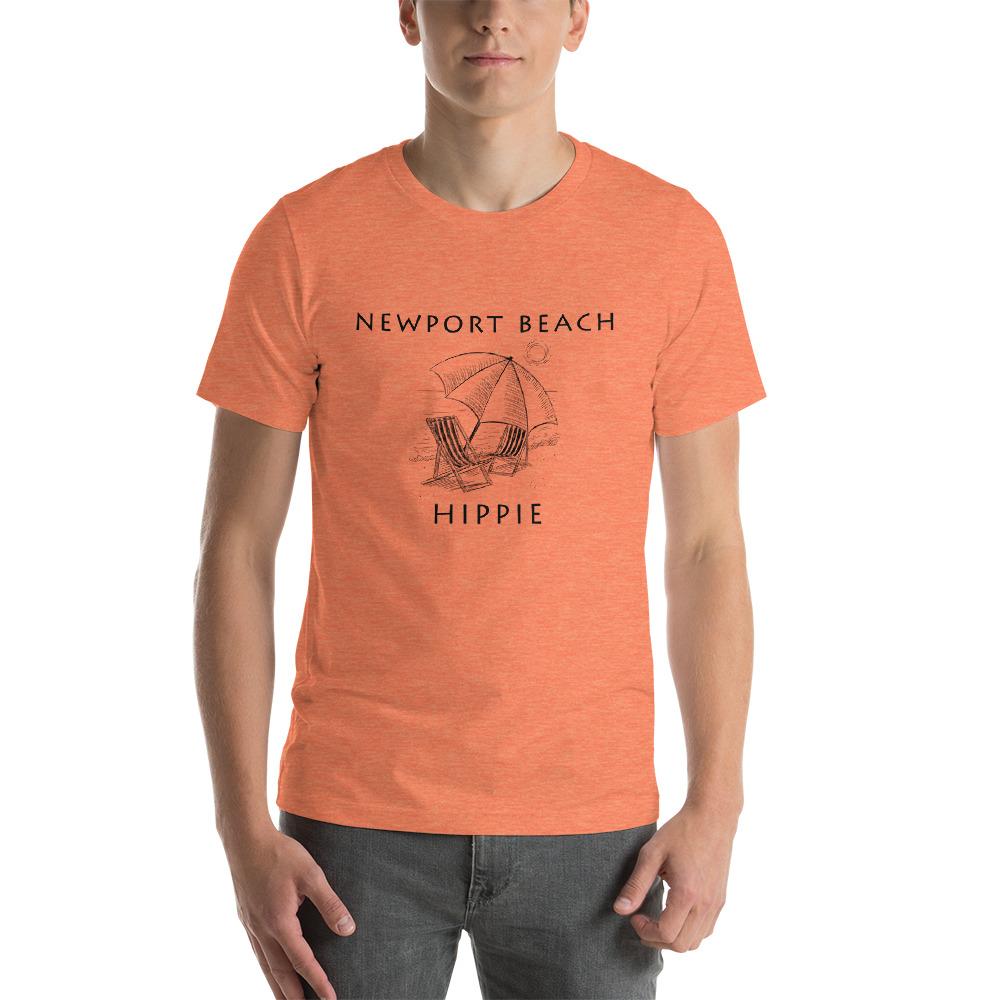Newport Beach Unisex Hippie T-Shirt