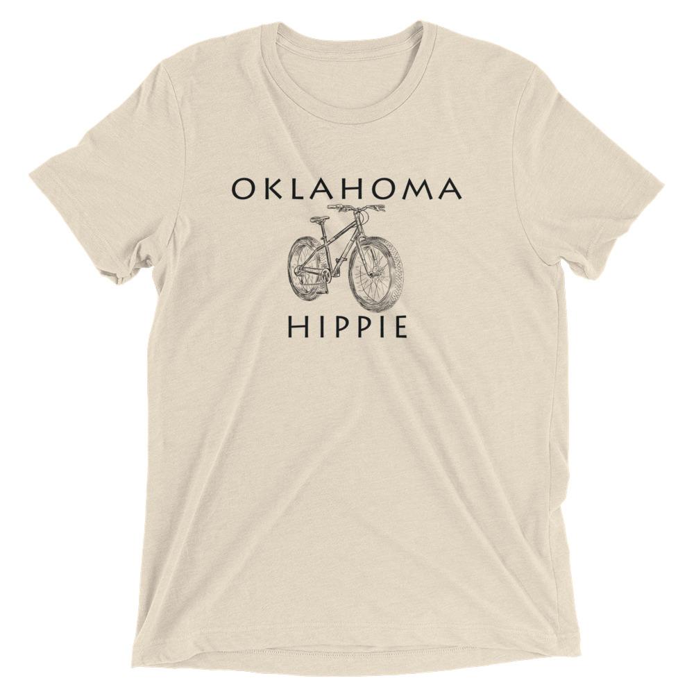 Oklahoma Bike Hippie Unisex Tri-blend T-Shirt