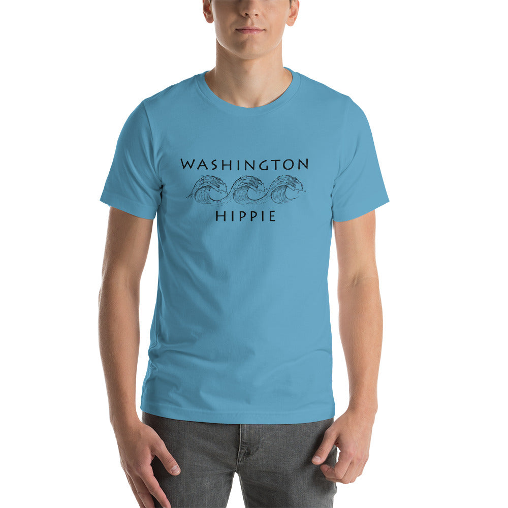 Washington Ocean Hippie Unisex Jersey T-Shirt