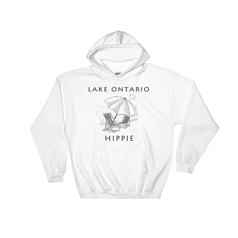 Lake Ontario Beach Men's Hippie Hoodie
