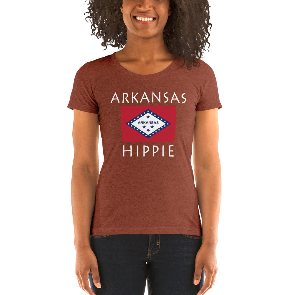 Arkansas Hippie™ Women's Tri-blend t-shirt