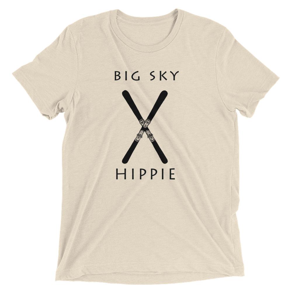 Big Sky Ski Hippie™ Unisex Tri-blend T-Shirt