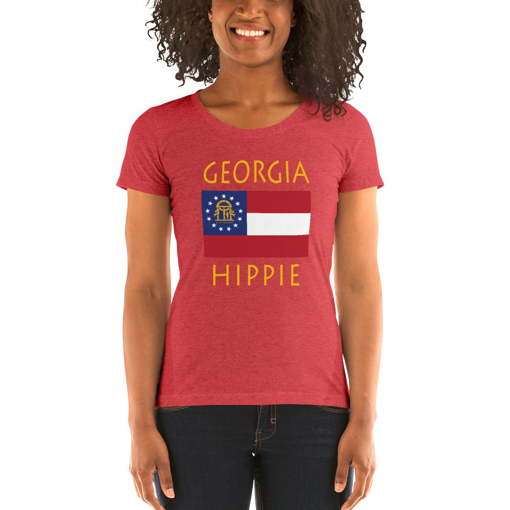 Georgia Hippie™ Women's Tri-blend t-shirt